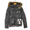バーバリーブラックレーベル BURBERRY BLACK LABEL フォックスファー 2WAY 裏地ノバチェック グースダウンジャケット メンズ JPN:M