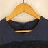 トリココムデギャルソン tricot COMME des GARCONS 14SS AD2013 花柄 レース 7分丈 バックボタン カットソー レディース JPN:M