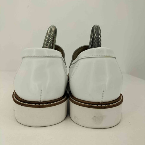 ハルタ HARUTA WHITE LOAFER コインローファー レディース 24 1/2