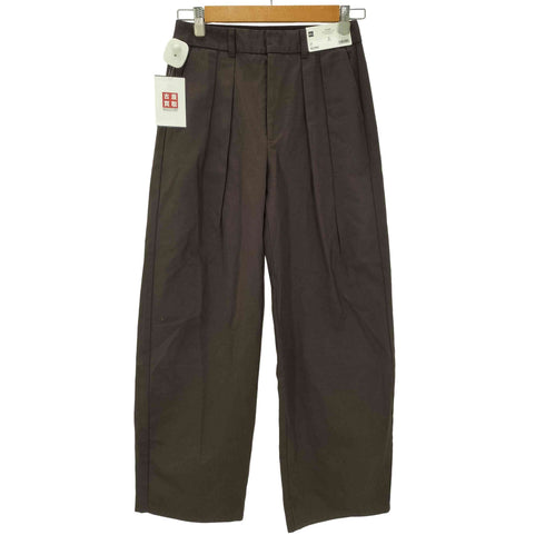 ジーユー GU チノバレルレッグタックパンツ レディース JPN:S