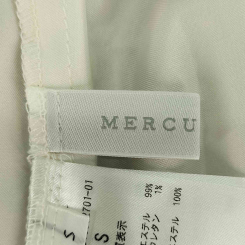マーキュリーデュオ MERCURYDUO 2wayボリュームスリーブシャーリングプリントワンピース レディース JPN:S