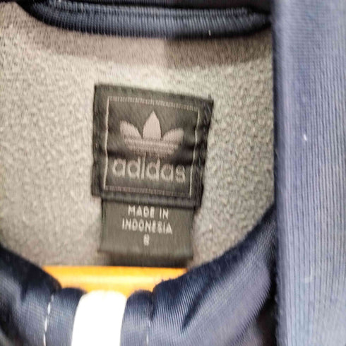 アディダス adidas 00s 黒タグ 袖ジップ スリーストライプ トラックジャケット メンズ import:S