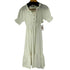 THE BROADCLOTH STRIPE パールボタン フリルワンピース レディース import:M