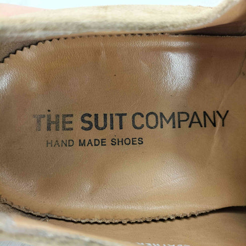 スーツカンパニー THE SUIT COMPANY イタリア製 セミブローグ スエード レザーシューズ メンズ 41