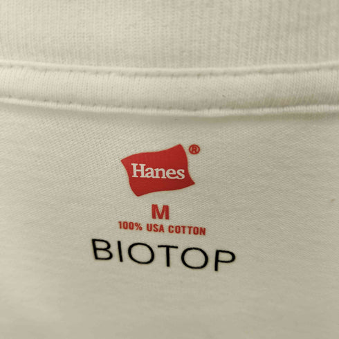 ビオトープ Biotop コットンモックネックTシャツ メンズ import:M