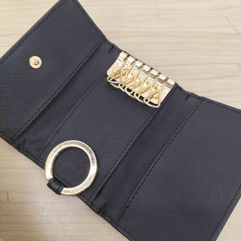 マイケルコース Michael Kors プレートロゴ キーケース レディース
