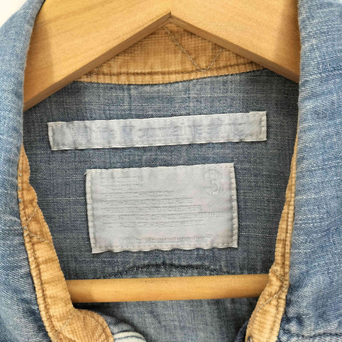 ホワイトマウンテニアリング WHITE MOUNTAINEERING 12SS 再構築 デニム ウエスタンシャツ メンズ JPN:3