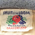 フルーツオブザルーム FRUIT OF THE LOOM 40-50s 刺繍タグ ワンポケットL/Sシャツ マチあり メンズ 16 1/2