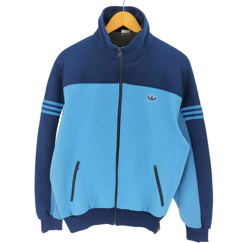 アディダス adidas 80s 西ドイツ デサント製 トレフォイルロゴ トラックジャケット メンズ 6