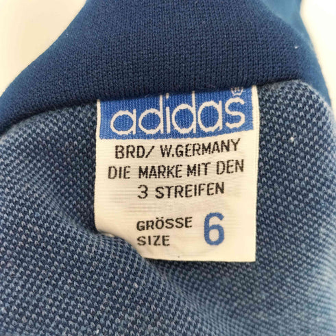 アディダス adidas 80s 西ドイツ デサント製 トレフォイルロゴ トラックジャケット メンズ 6