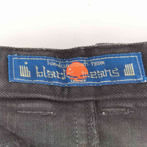 ブラックミーンズ BLACKMEANS ゴールドジップ カーゴデニムパンツ メンズ JPN:2