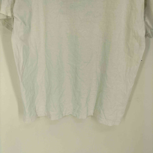 オニータ ONEITA 90S 両面 企業ロゴ プリント S/S クルーネック Tシャツ メンズ import:XL