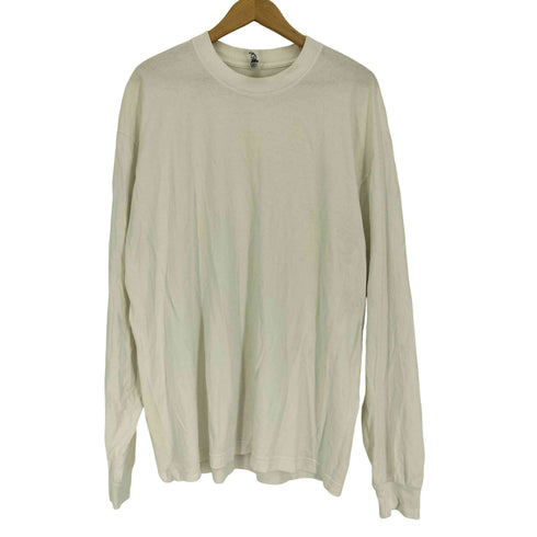 ロサンゼルスアパレル Los Angeles Apparel USA製 6.5OUNCE ヘビーウェイト L/S クルーネック Tシャツ メンズ import:XL