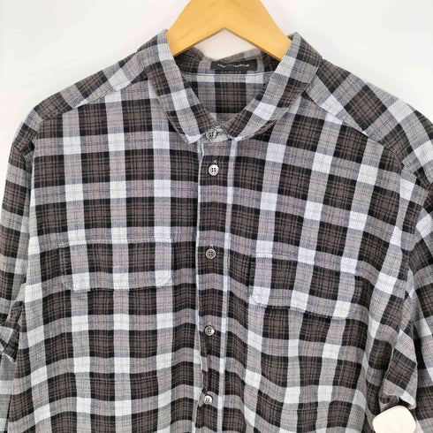 クリスヴァンアッシュ KRIS VAN ASSCHE チェック L/S ワークシャツ メンズ 46