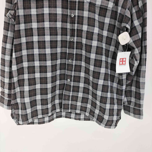 クリスヴァンアッシュ KRIS VAN ASSCHE チェック L/S ワークシャツ メンズ 46