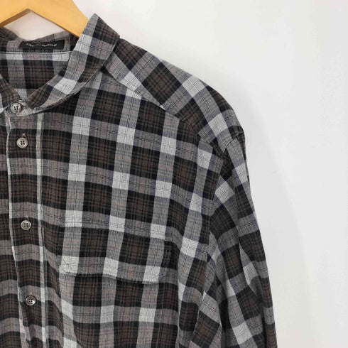 クリスヴァンアッシュ KRIS VAN ASSCHE チェック L/S ワークシャツ メンズ 46