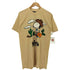 SNEAKERS 90S USA製 キャラクター プリント クルーネック Tシャツ メンズ import:XL