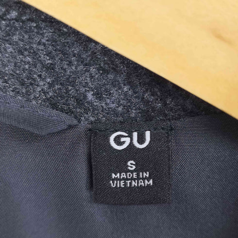 ジーユー GU 25aw コージーメルトンハーフコート レディース JPN:S