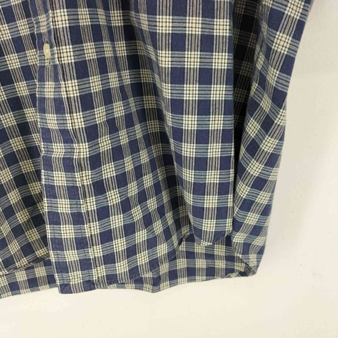 ラルフローレン RALPH LAUREN 90S BLAKE スモールポニー刺繍 チェック柄 L/S BDシャツ メンズ import:M
