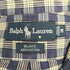 ラルフローレン RALPH LAUREN 90S BLAKE スモールポニー刺繍 チェック柄 L/S BDシャツ メンズ import:M