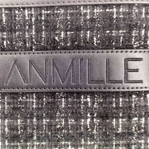ANMILLE ツイードショルダーバッグ レディース