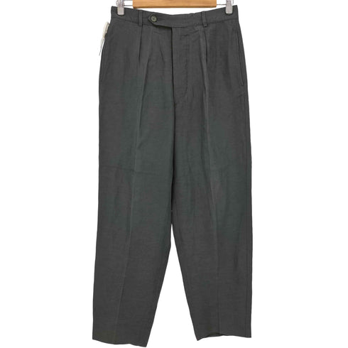 ジョルジオアルマーニ Giorgio Armani 90s 黒タグ イタリア製 1タック スラックス メンズ EUR:46-48