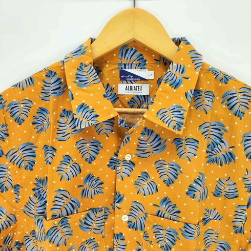 フェアファクス FAIRFAX Shufly 総柄 S/S 開襟シャツ メンズ JPN:L