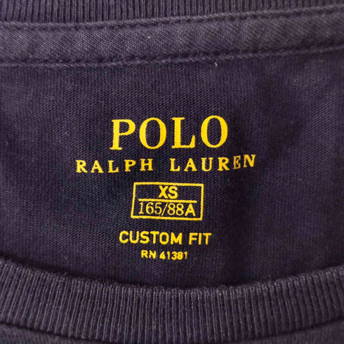 ポロラルフローレン POLO RALPH LAUREN CUSTOM FIT ポニー刺繍 クルーネック シャツ メンズ import:XS