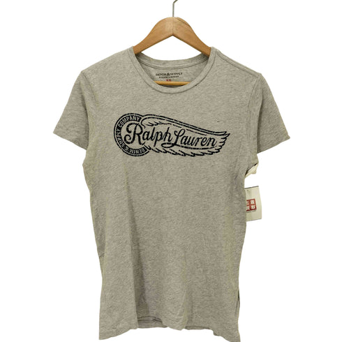 デニムアンドサプライラルフローレン DENIM&SUPPLY RALPH LAUREN フロントプリント クルーネック Tシャツ メンズ import:XS