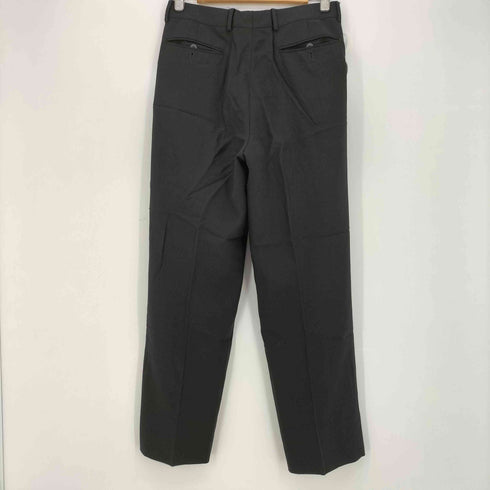 ジョルジオアルマーニ Giorgio Armani 90s 黒タグ イタリア製 OPTIジップ 2タックスラックス メンズ