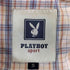 プレイボーイ PLAYBOY 90-00s 裏地チェック 比翼 ワークジャケット メンズ import:S