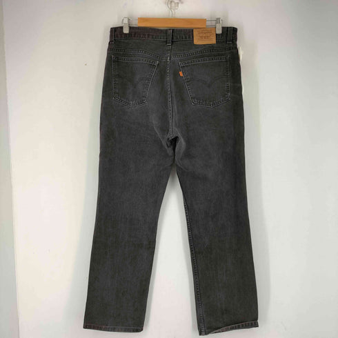 リーバイス Levis 90S オレンジタブ ボタン裏217 ブラックデニムパンツ メンズ US:34-35
