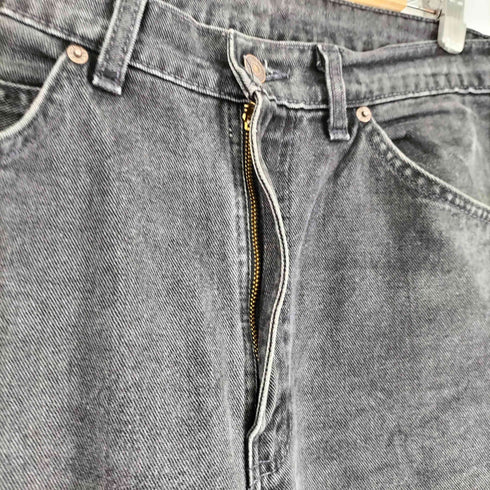 リーバイス Levis 90S オレンジタブ ボタン裏217 ブラックデニムパンツ メンズ US:34-35