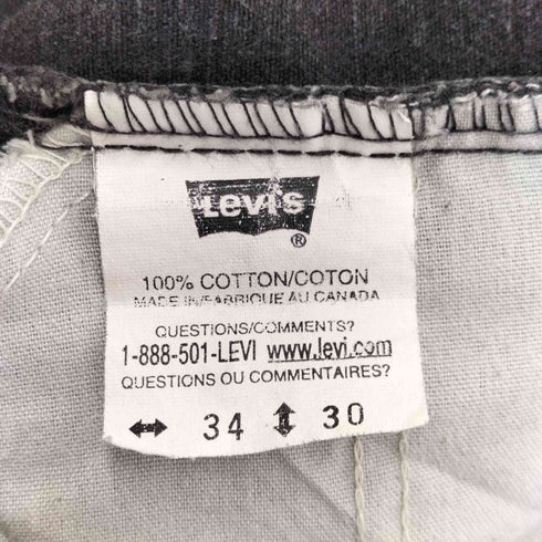 リーバイス Levis 90S オレンジタブ ボタン裏217 ブラックデニムパンツ メンズ US:34-35