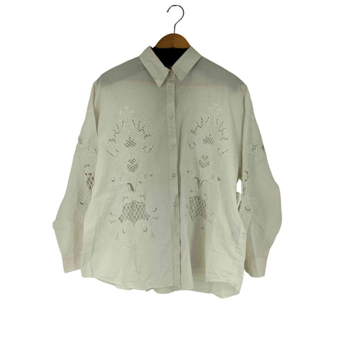 スナイデル snidel コットン レース L/S シャツ レディース ONE SIZE