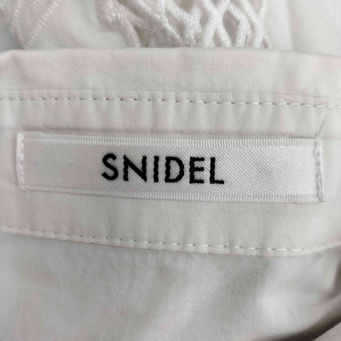 スナイデル snidel コットン レース L/S シャツ レディース ONE SIZE