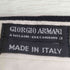 ジョルジオアルマーニ Giorgio Armani 90s 黒タグ イタリア製 OPTIジップ PURE NEW WOOL ウールギャバ 2タックスラックス メンズ EUR:44-46