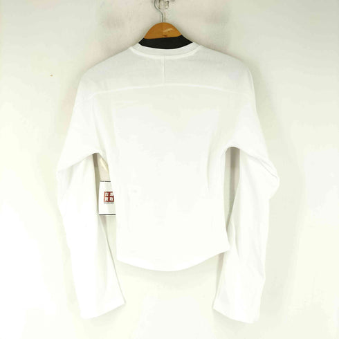 ザラ ZARA サイドジップ L/S クルーネックカットソー レディース import:S