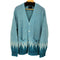N NUMBER ZIGZAG JACQUARD MOHAIR KNIT CARDIGAN メンズ 4
