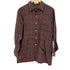 Silverridge リネン100 チェック柄 長袖シャツ メンズ import:M