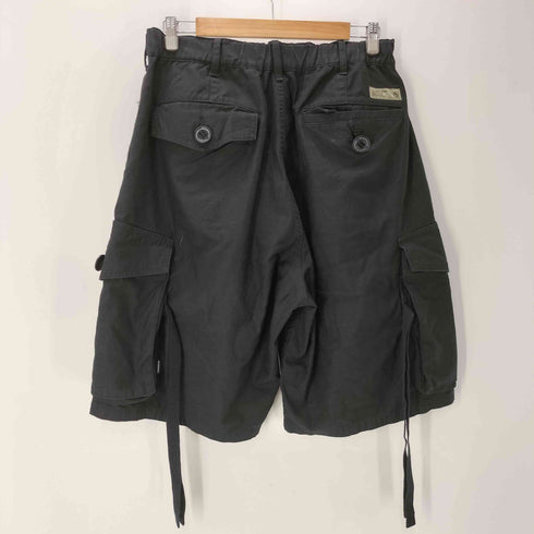 ネイバーフッド NEIGHBORHOOD 25SS WIDE CARGO SHORT PANTS ワイド カーゴ ショート パンツ ショーツ ブラック メンズ L