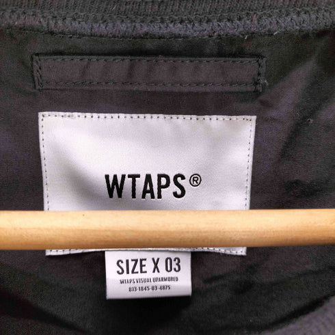 ダブルタップス WTAPS 21SS SMOCK/LS NYCO. WEATHER スモック プルオーバー トップス ブラック メンズ X 03