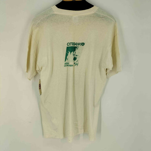 フルーツオブザルーム FRUIT OF THE LOOM 1994 CITIBANK シングルステッチ 両面プリント Tシャツ メンズ import:L