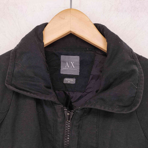アルマーニエクスチェンジ ARMANI EXCHANGE コットン ナイロン ジップアップジャケット メンズ import:M