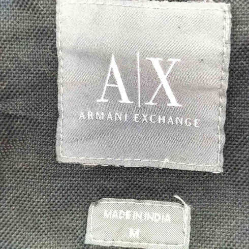 アルマーニエクスチェンジ ARMANI EXCHANGE コットン ナイロン ジップアップジャケット メンズ import:M