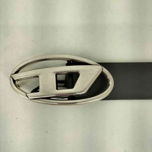 ディーゼル DIESEL ロゴバックル レザーベルト メンズ