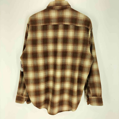 hudsons オンブレチャック L/S ネル シャツ メンズ import:XL