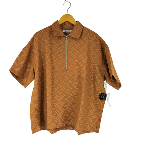 タイトブース TIGHTBOOTH CHECKER PLATE HALF ZIP SHIRT メンズ JPN:M