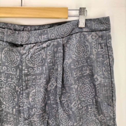 ビームスプラス BEAMS+ トロピカルウール バティックプリント ワイドショーツ メンズ JPN:XL