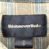 ディスイズネバーザット thisisneverthat Shadow Plaid Flannel Shirt シャドープリントフランネルシャツ メンズ import:S